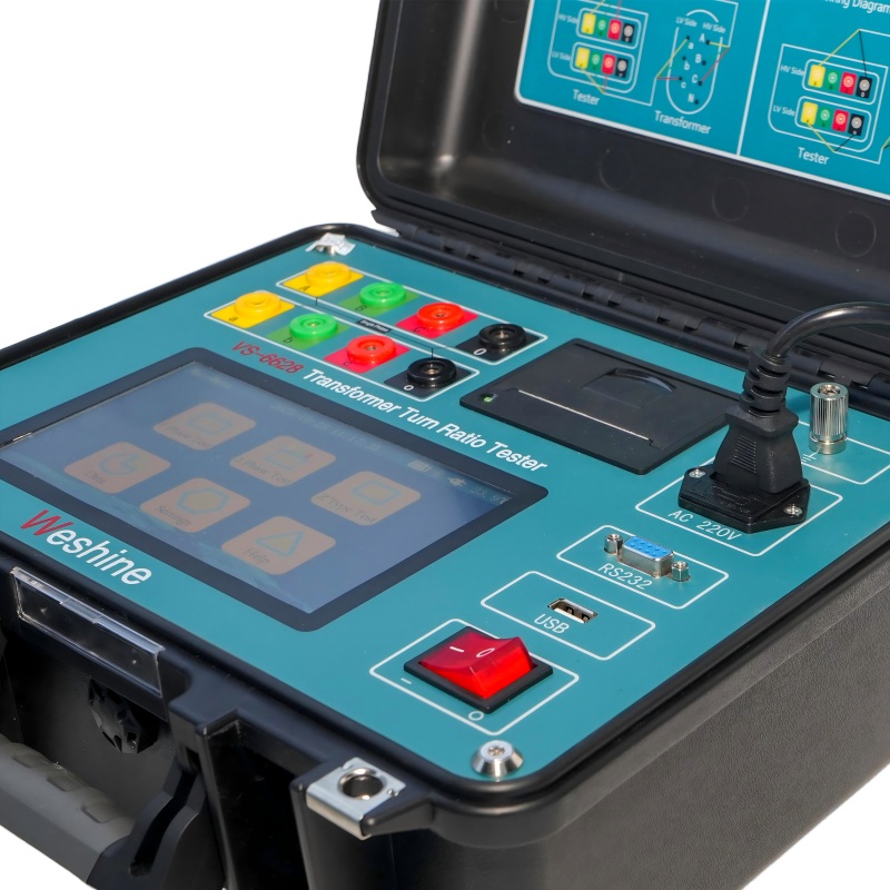 Medidor de relación de giros de transformador