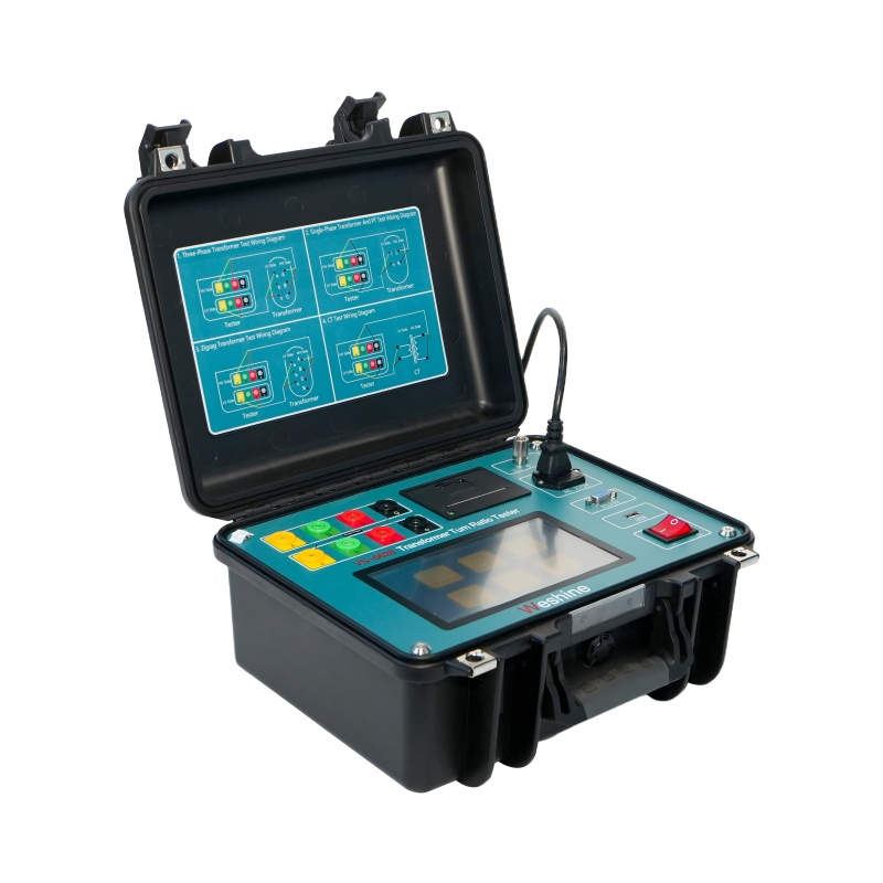 Prueba TTR de transformador